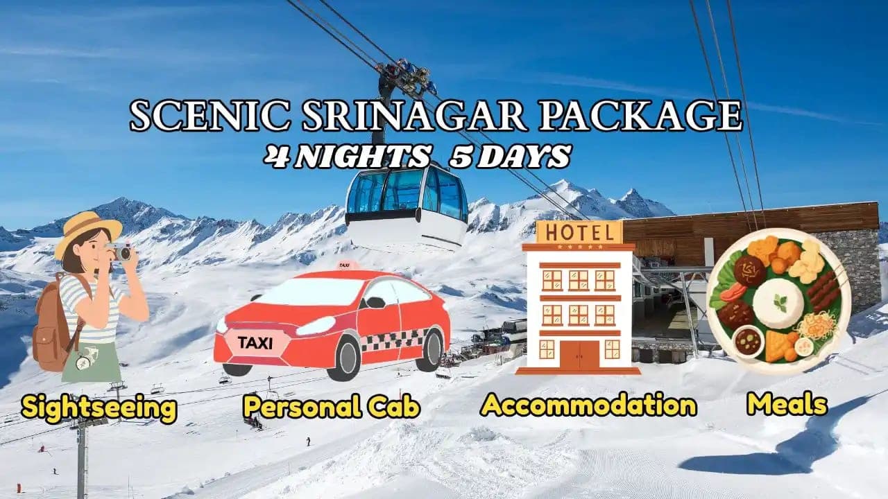 Scenic Srinagar Package 4N 5D